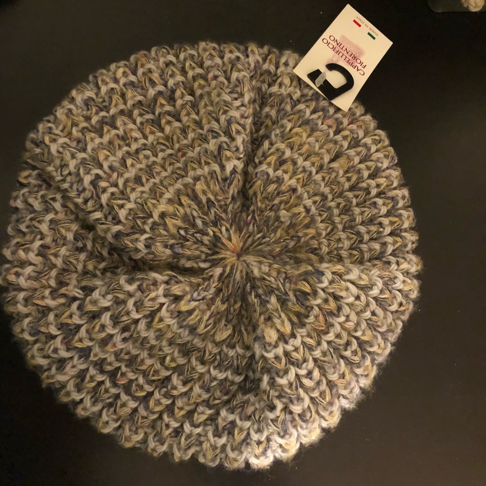 Wool Knit Beanie Hat